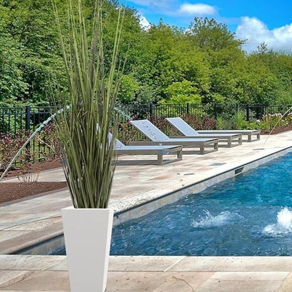 NEW Black Grass Plant - Lifelike Artificial House Plant - 47" High - Picture 6 of 7